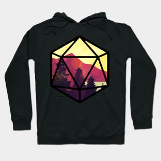 Fire Forest D20 Hoodie